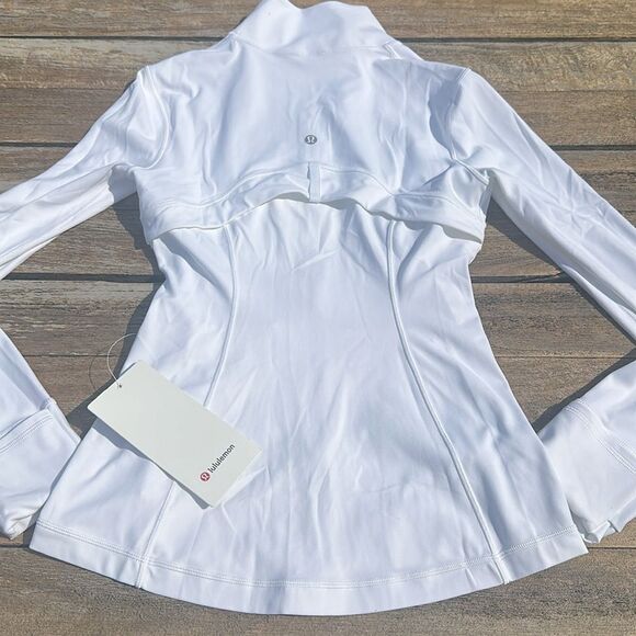 Lululemon Define Jacket Nulu White size 6 NWT 🤍 - Picture 8 of 8